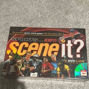 Black and Red Sports Trivia Board Game with DVD